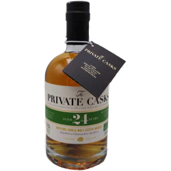 Speyside Single Malt Scotch Whisky Distilled at Glentauchers Distillery Single Cask, 24 Jahre, (500 ml) # 1900017 Rumfass gereift 